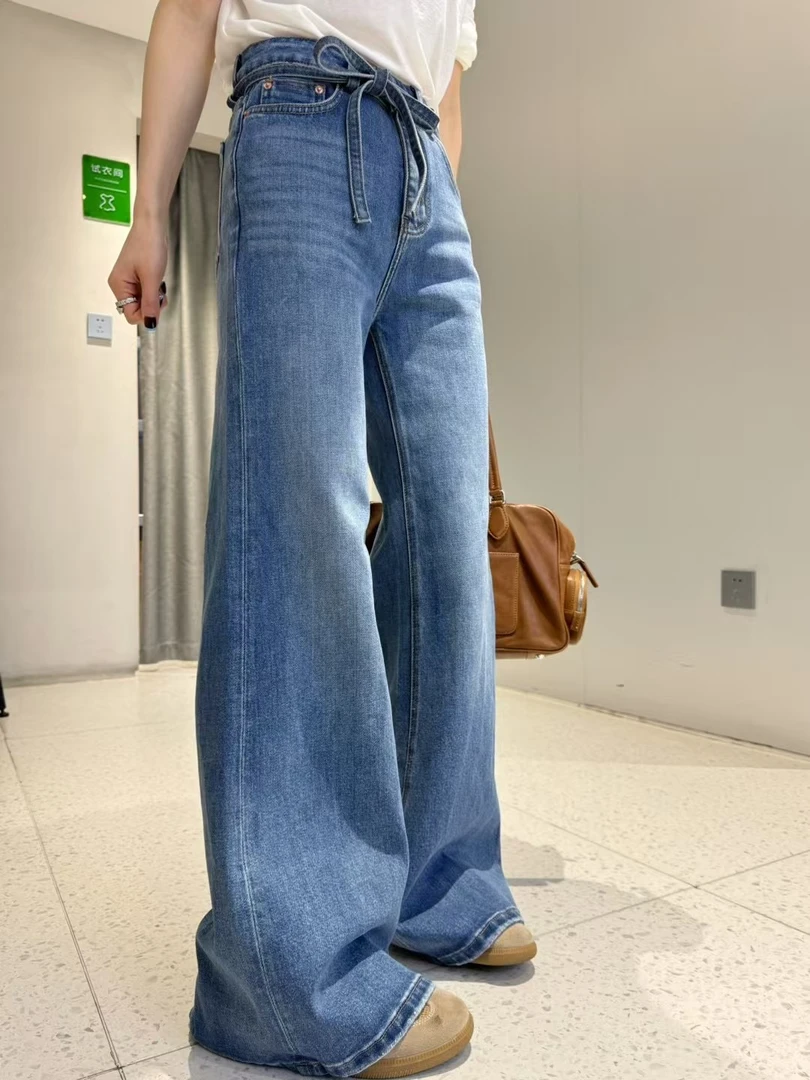 吧吧啦-喇叭牛仔裤（春）