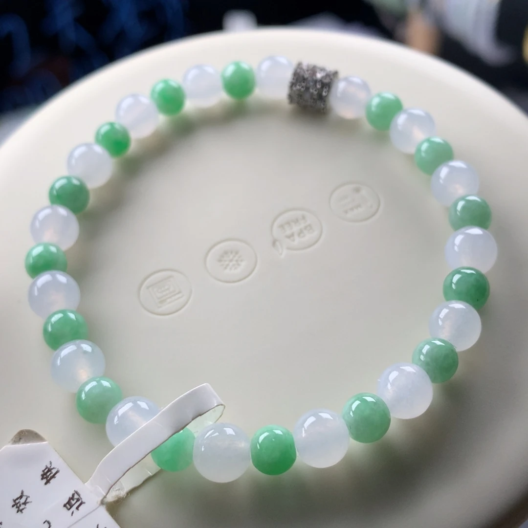 未镶嵌手链翡翠卡5.2/卡6