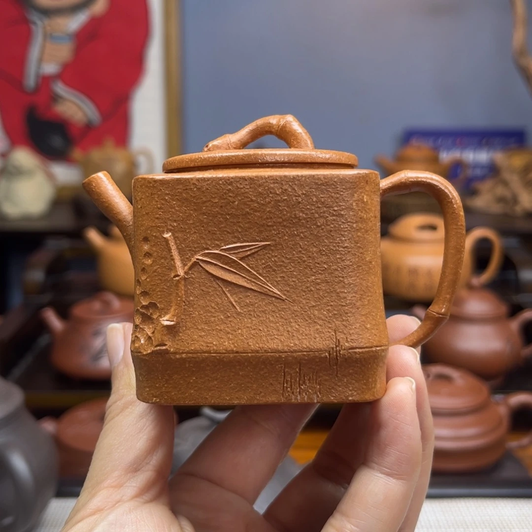 紫砂茶具半手工制作