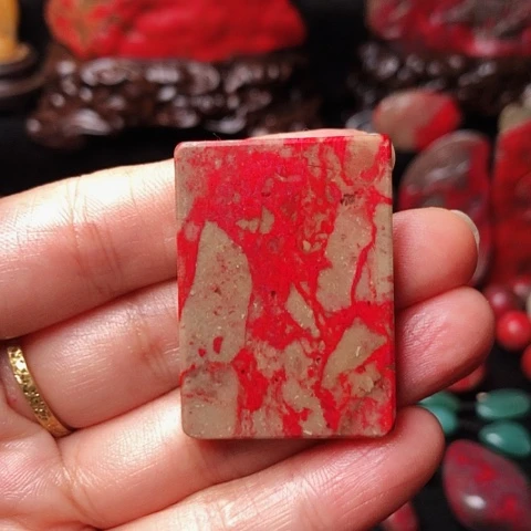 昌化鸡血石昌化鸡血石挂件