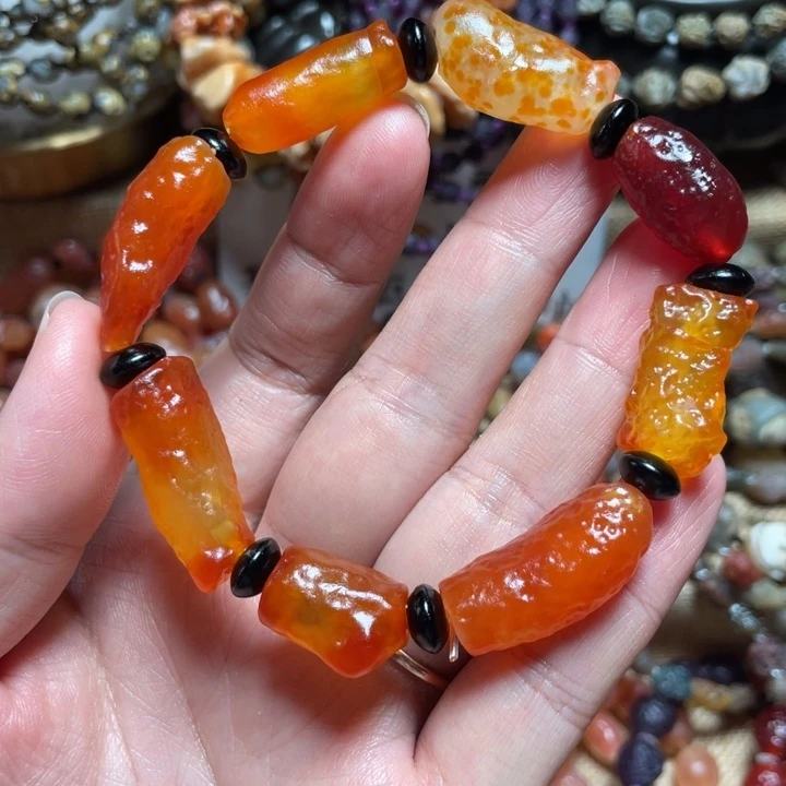 大理石磁石阿拉善原石