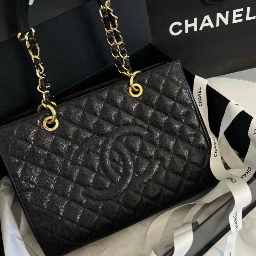 99新 Chanel/香奈儿 GST黑金 CY162
