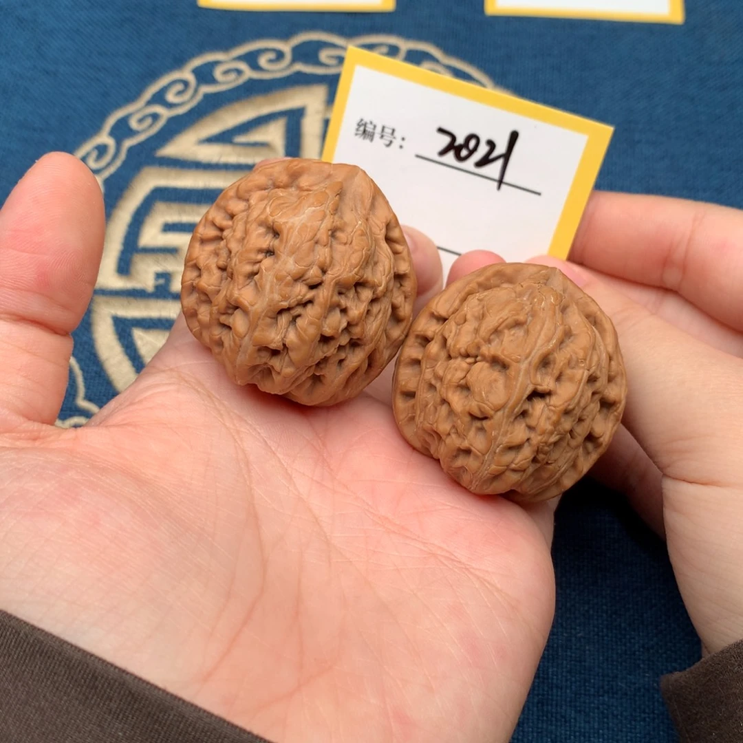 把件文玩核桃40红锦鲤 2021