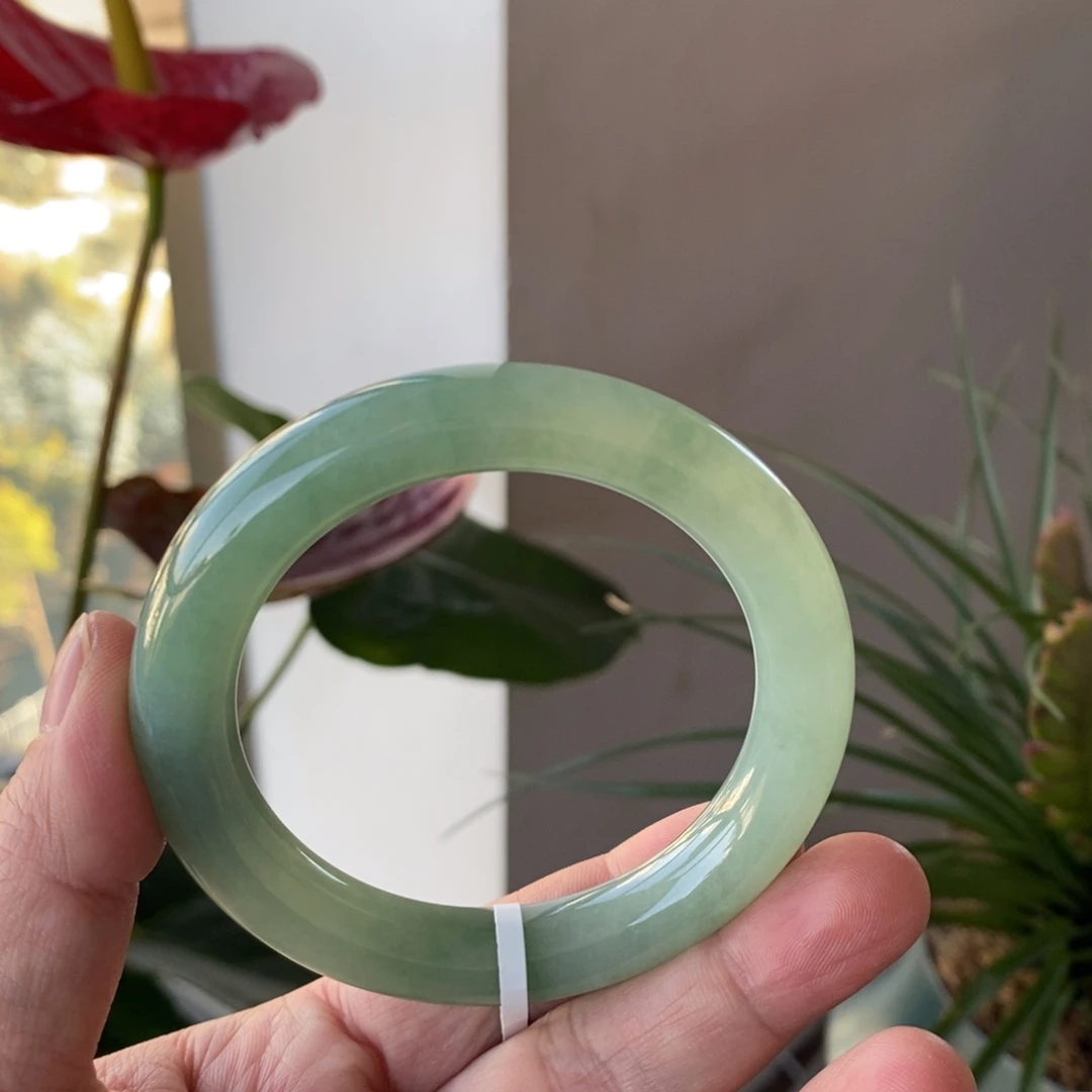 翡翠未镶嵌手镯20号