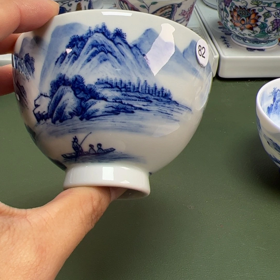 杯景德镇纯手绘茶具82