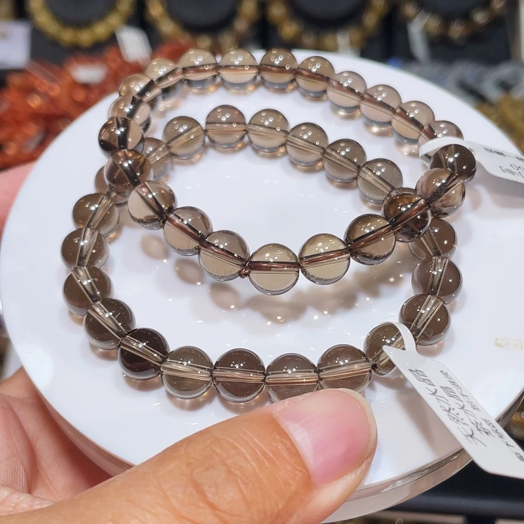 未镶嵌手链水晶茶水晶单圈一条90元