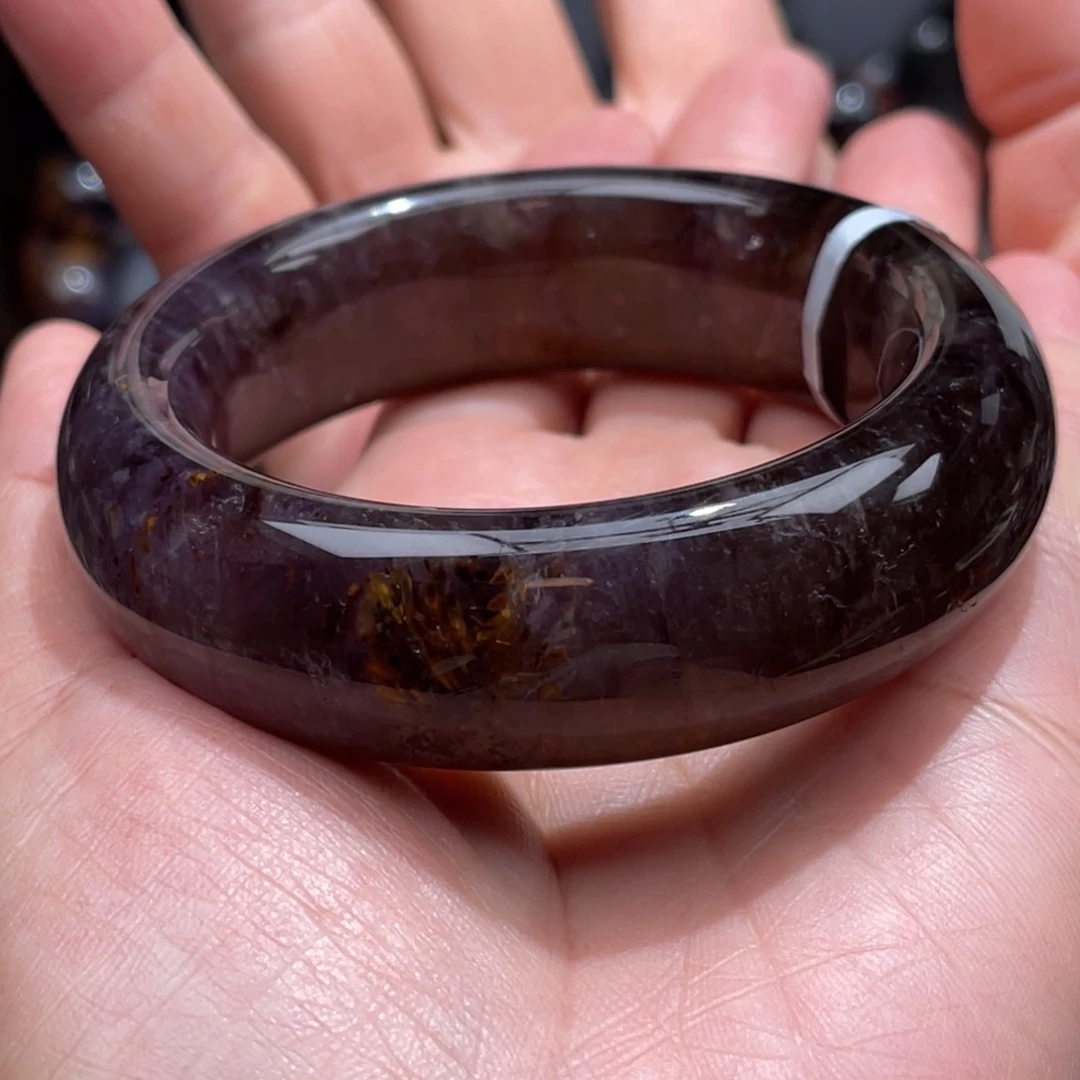 水晶手镯未镶嵌暁**e极光手镯