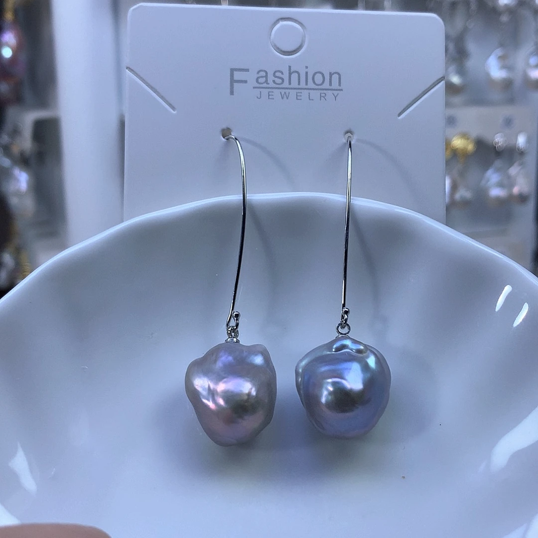 耳饰合金淡水珍珠特价3916
