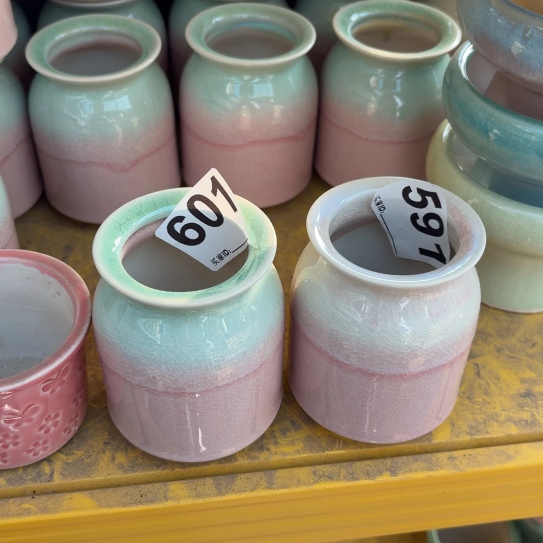 爱***猫景德镇多肉花盆601+591