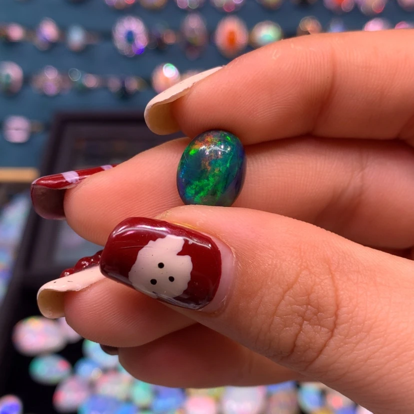 【闪购商品】欧泊裸石定制银S925镶嵌1****号