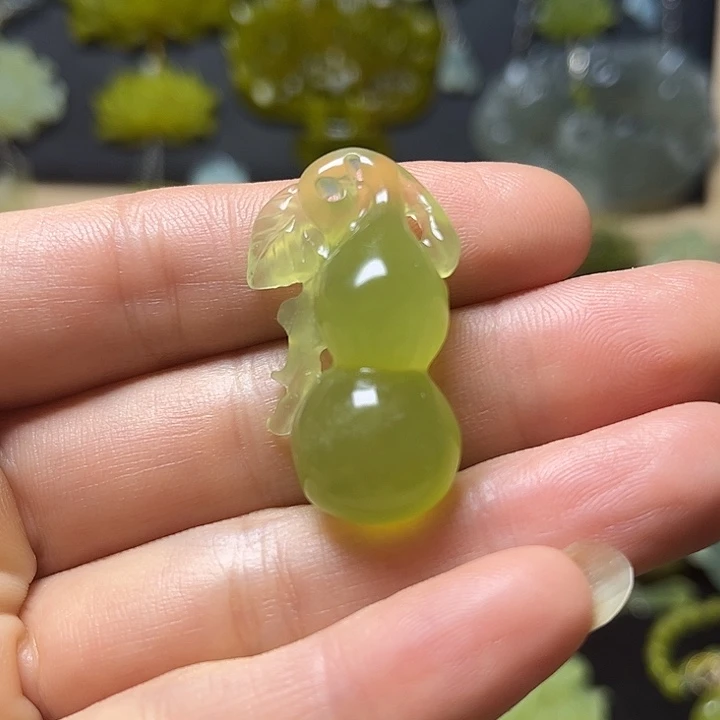 未镶嵌蛇纹石玉发饰