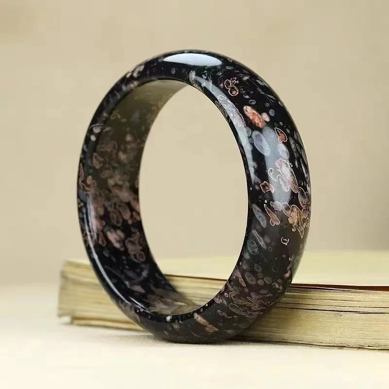 正品天然洛阳梅花玉手镯（直播专用）