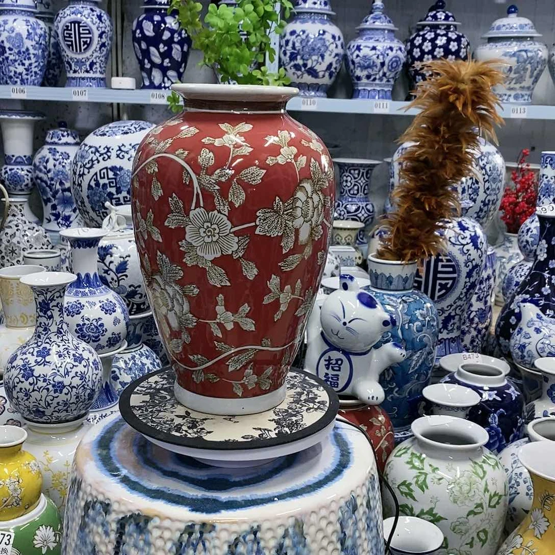 【闪购商品】摆件萝卜瓶瓷器摆件31.11.18