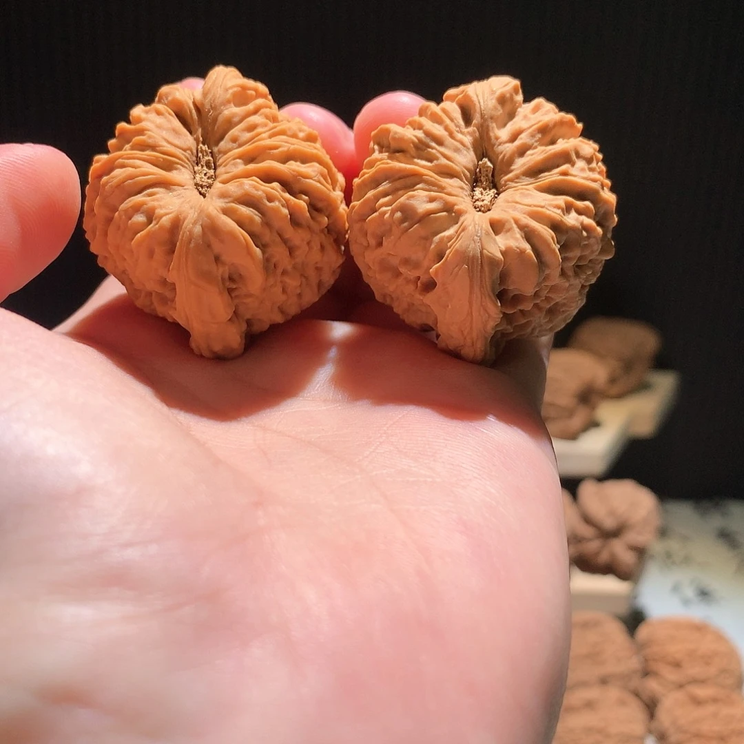 把件文玩核桃41凹底南疆