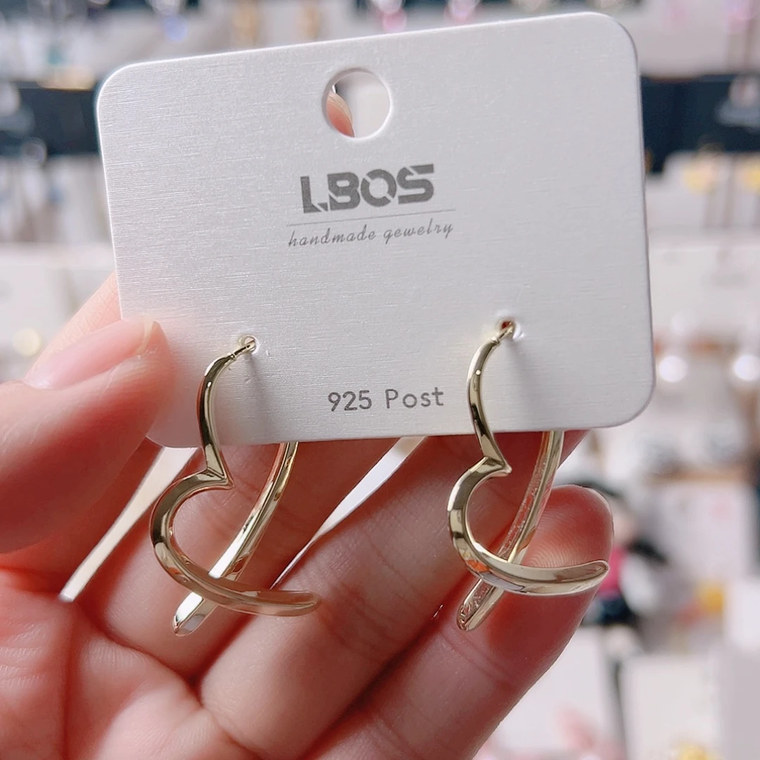 琉璃纯铜合金耳环的