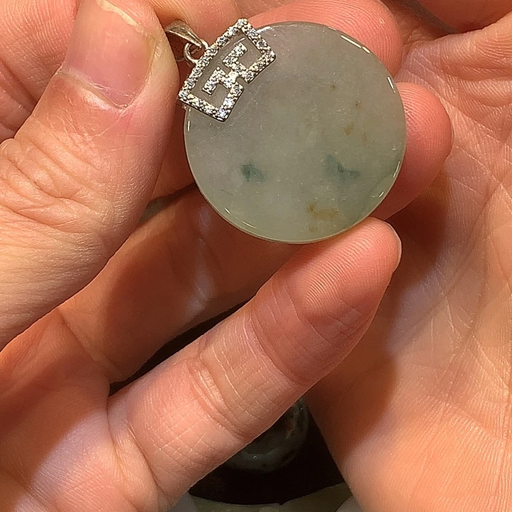 翡翠未镶嵌颈饰天然翡翠吊坠