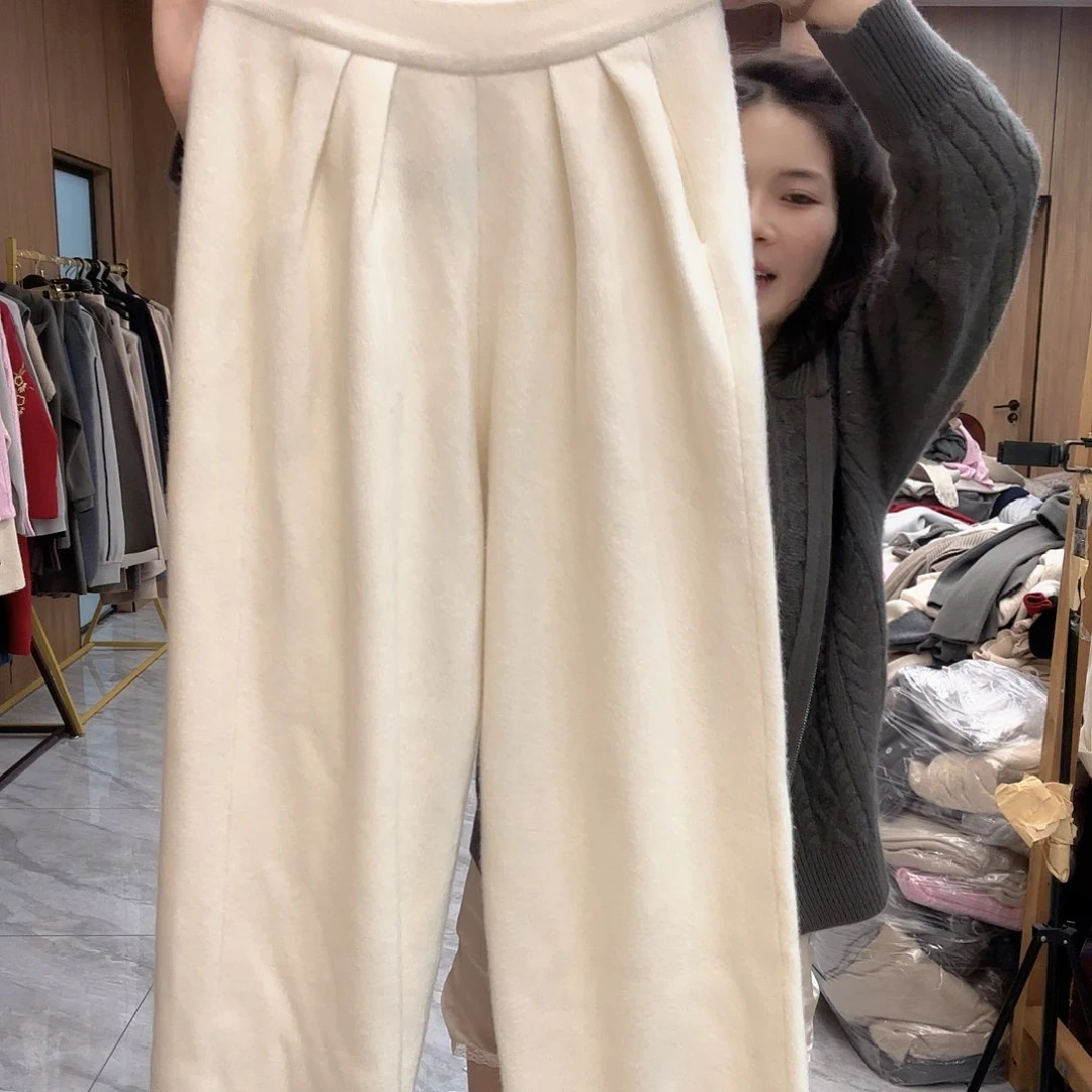 山羊绒加厚款裤子500克