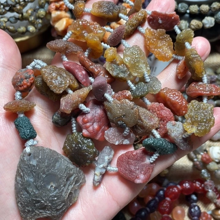 大理石磁石阿拉善原石
