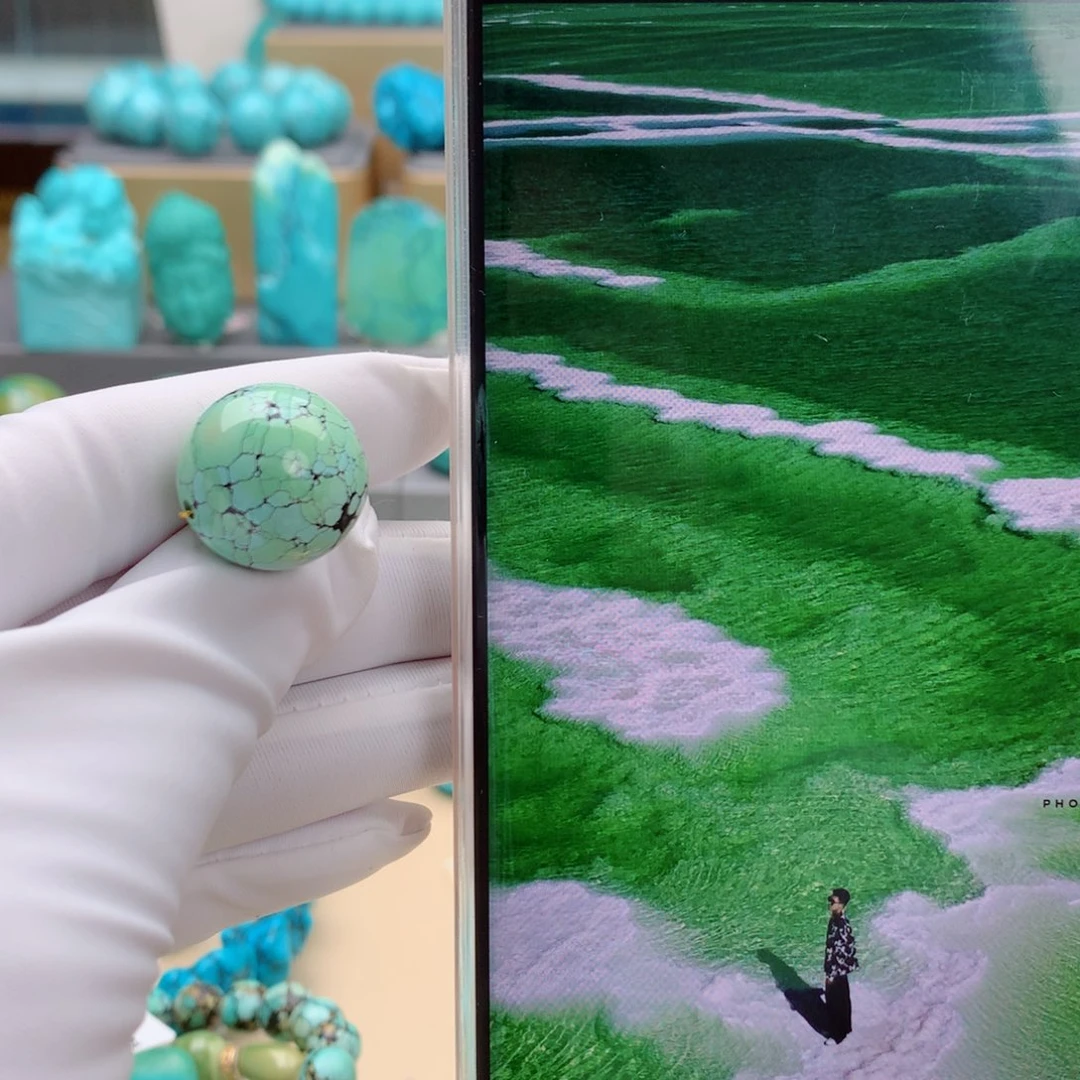 未镶嵌绿松石精品