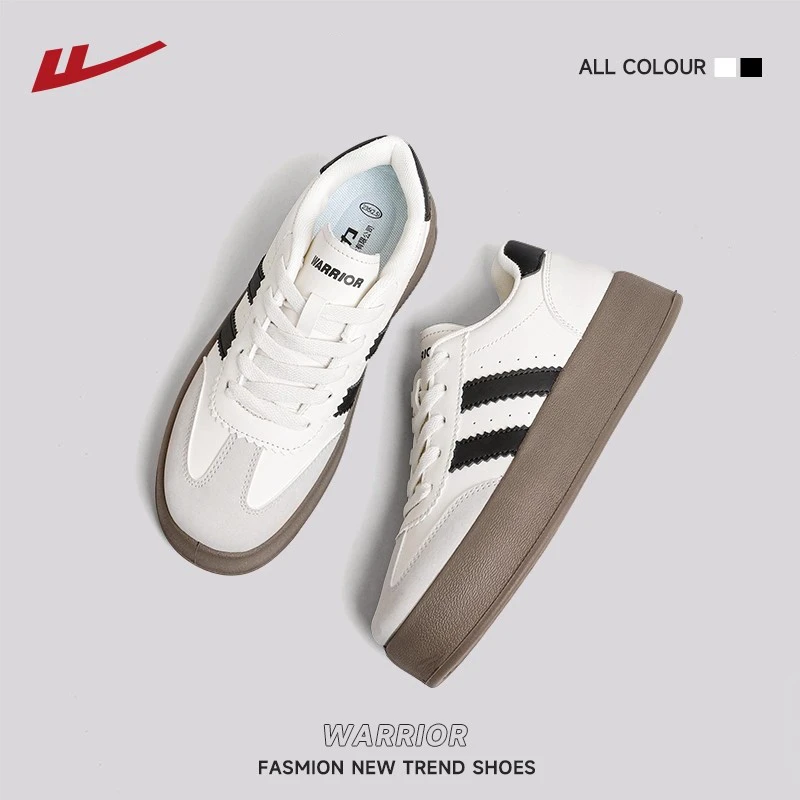 回力女鞋厚底德训鞋女2025秋季新款爆款鞋子透气小白鞋休闲板鞋女