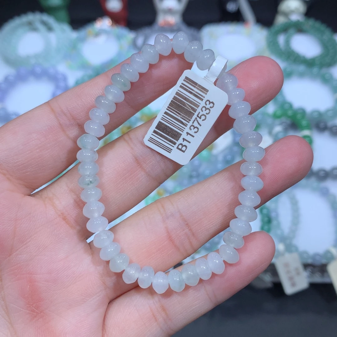 翡翠未镶嵌手串天然