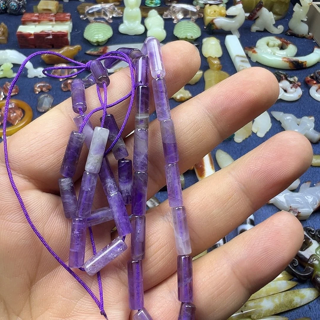 进***强和田玉（糖玉）未镶嵌颈饰