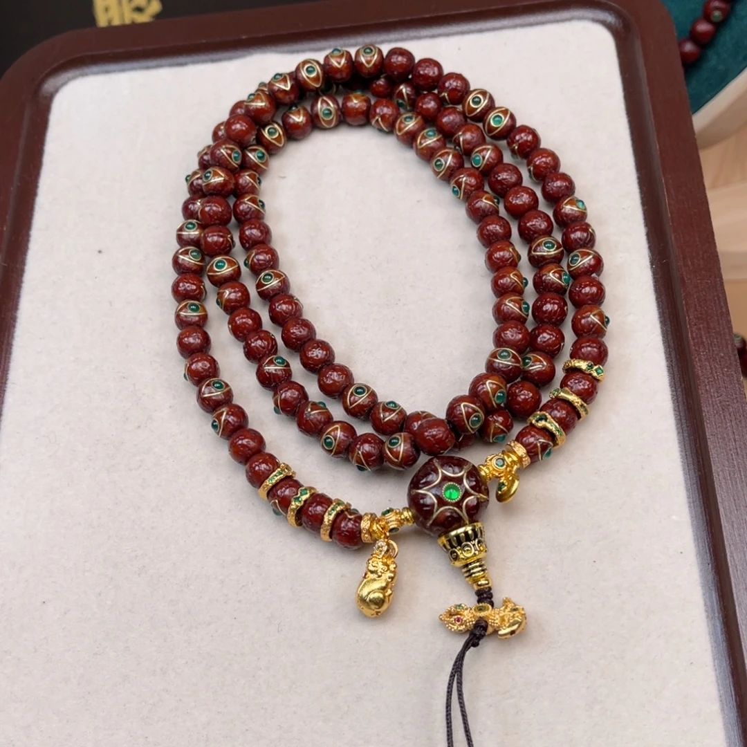 这***️凤眼菩提吊坠凤眼