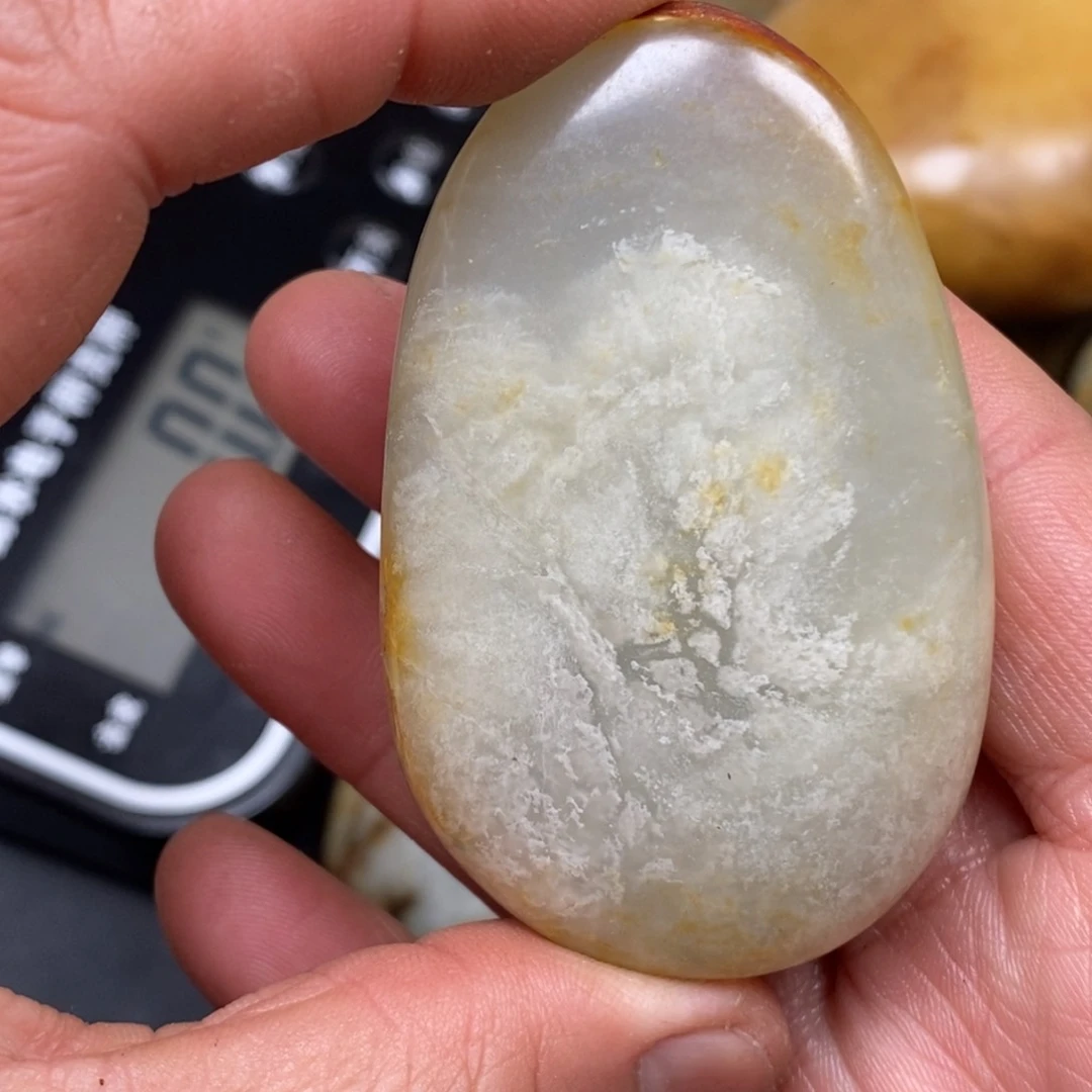 和田玉挂件银S925镀金镶嵌