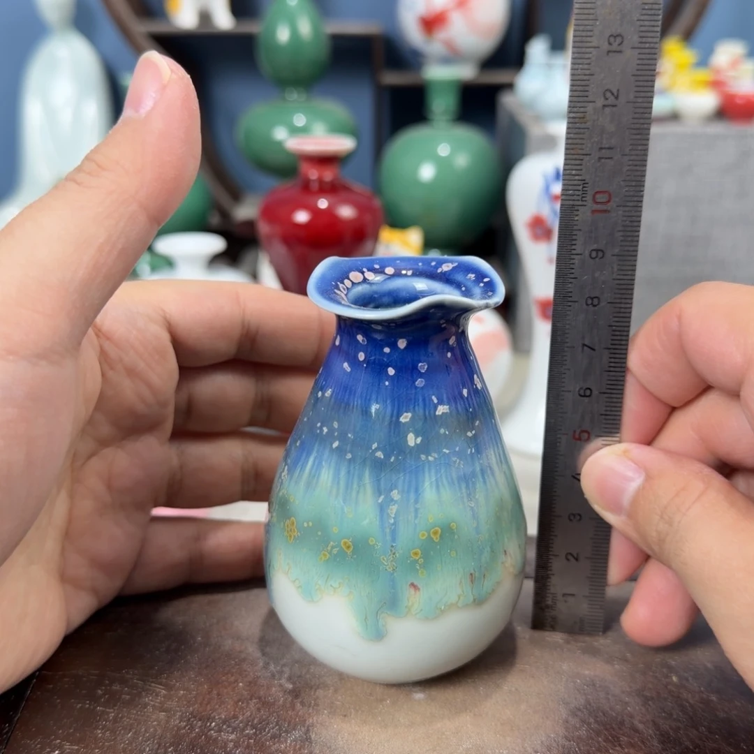 陶瓷手工小花器摆件