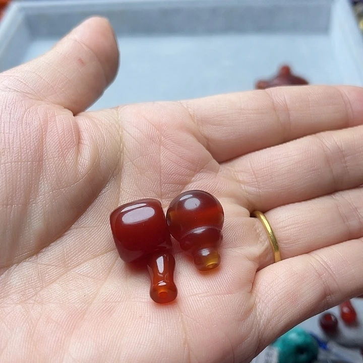 清***风玛瑙/玉髓未镶嵌手链
