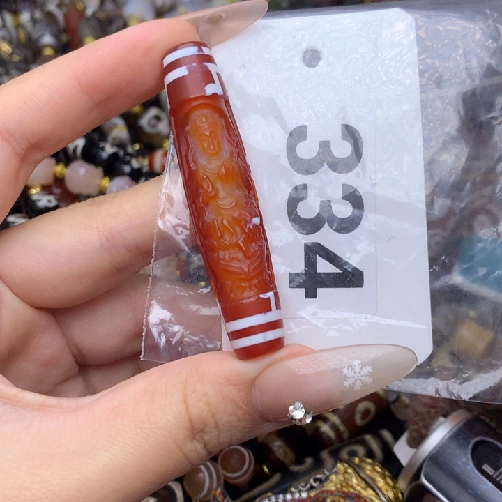 玛瑙/玉髓未镶嵌发一条