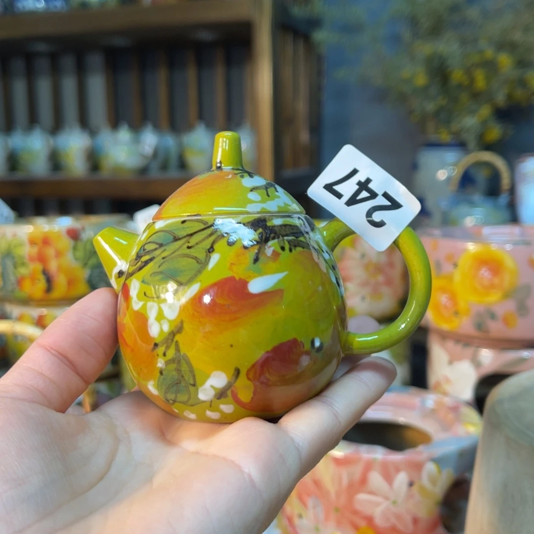 杯素浅陶瓷手工手绘