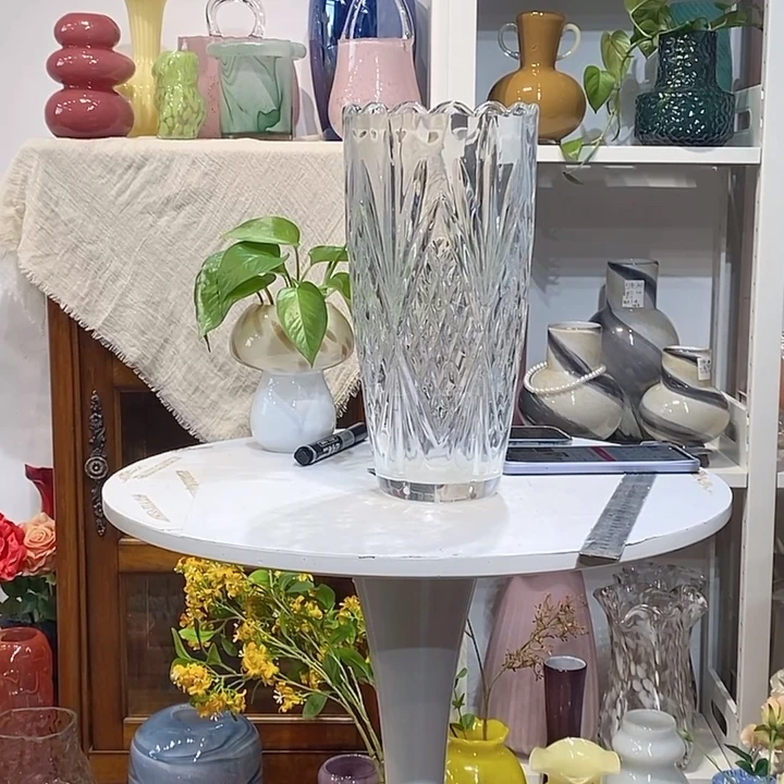 菠萝纹厚重口13.5高29.5