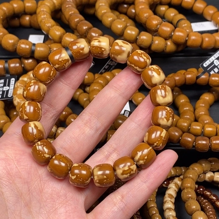 紫金鼠手串秋*实心花皮老型尺寸12+