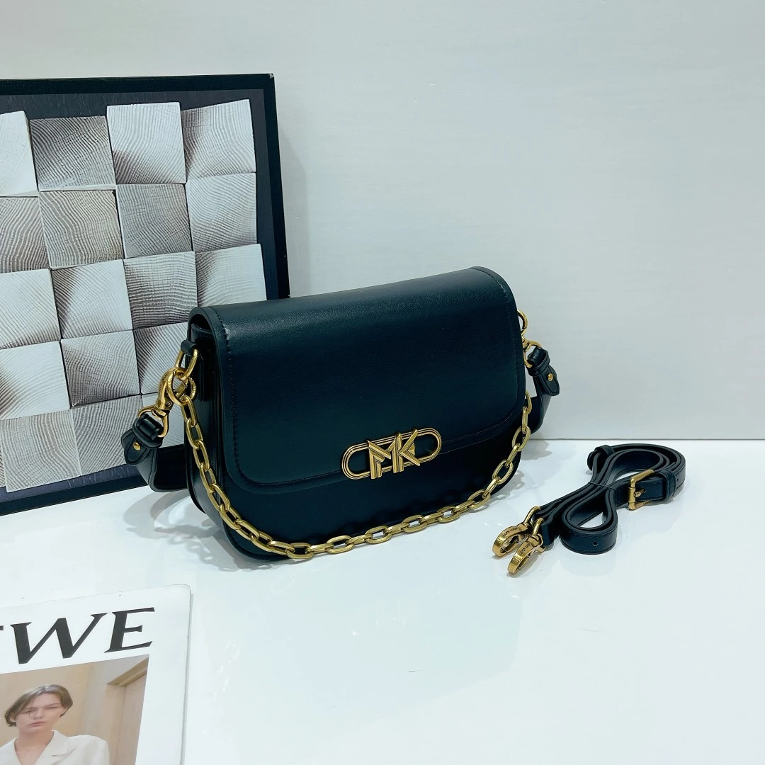 芝麻集】FES-9665-黑色RAIN.CUN简约腋下时尚斜跨轻奢百搭女包