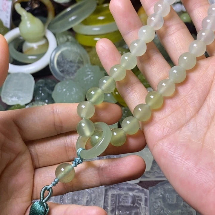 岫玉岫玉手持未镶嵌