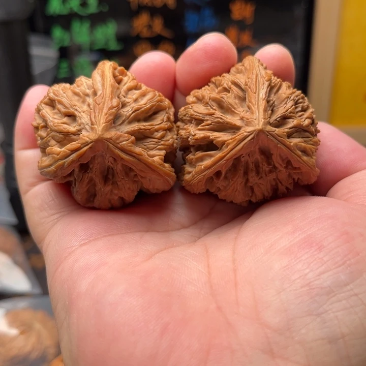 把件文玩核桃九龙筋