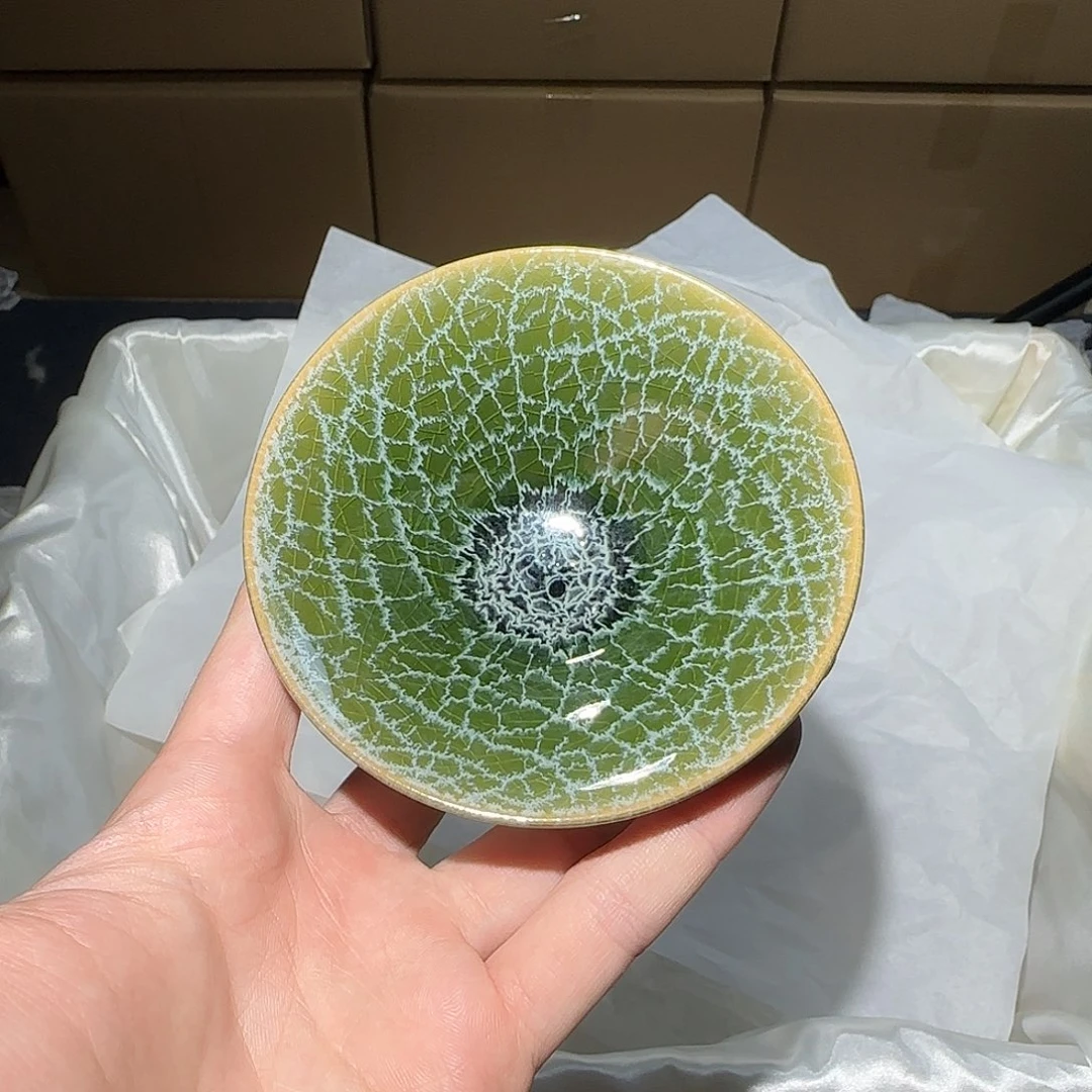 茶盏微瑕建盏，介意勿拍