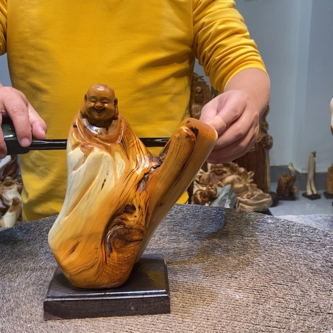 柏木（崖柏）太行崖柏根雕摆件