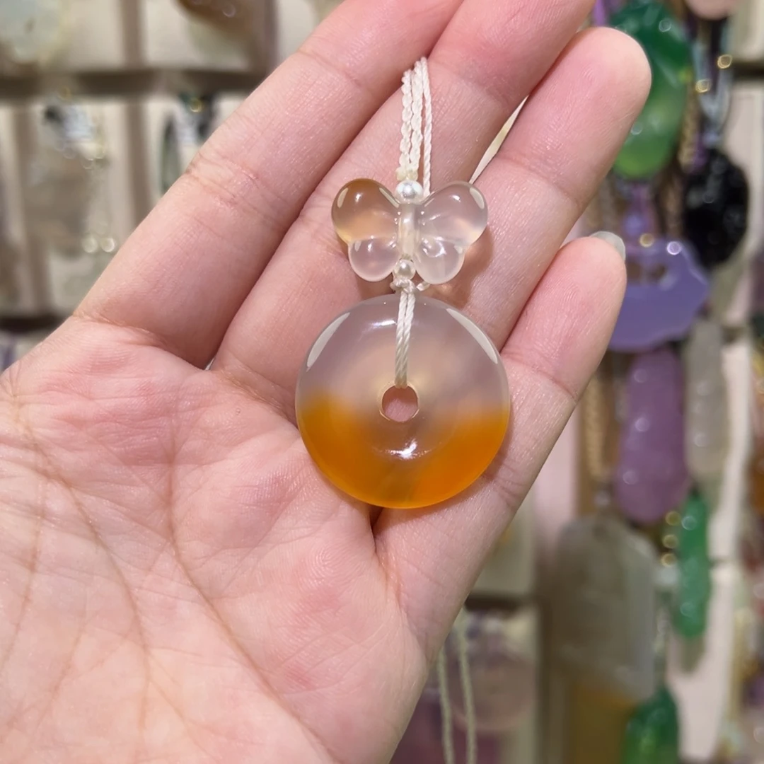 玛瑙/玉髓未镶嵌颈饰福利不退不换