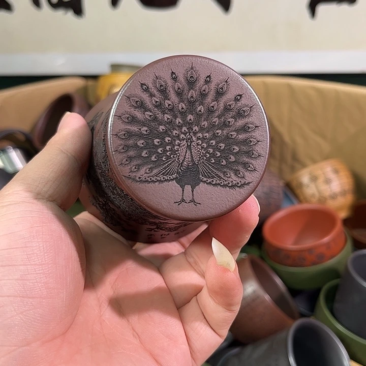 茶杯紫砂全手工紫砂主人杯