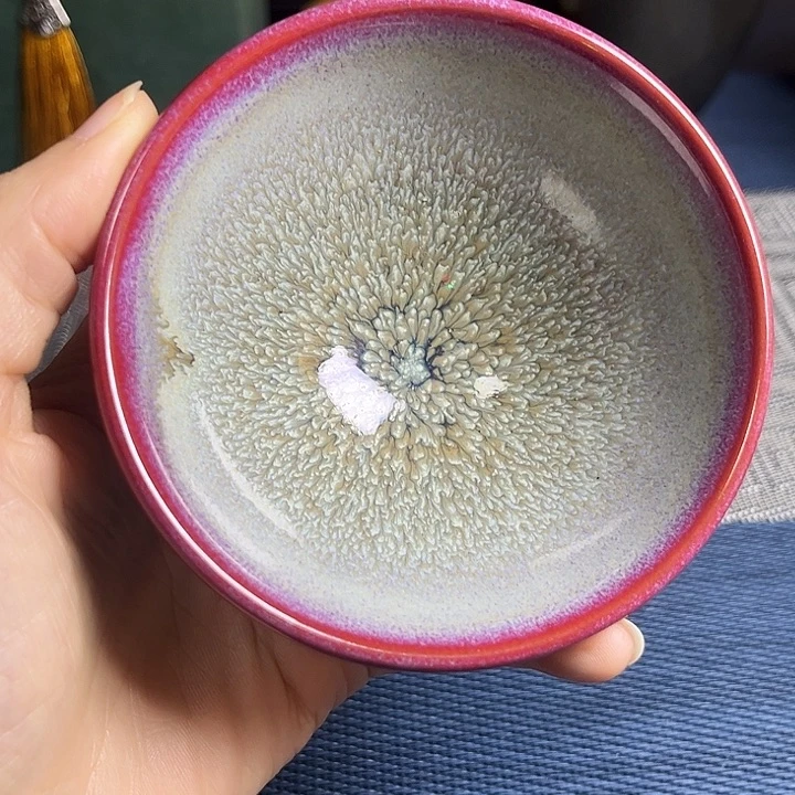 茶盏建盏泡茶手握主人杯