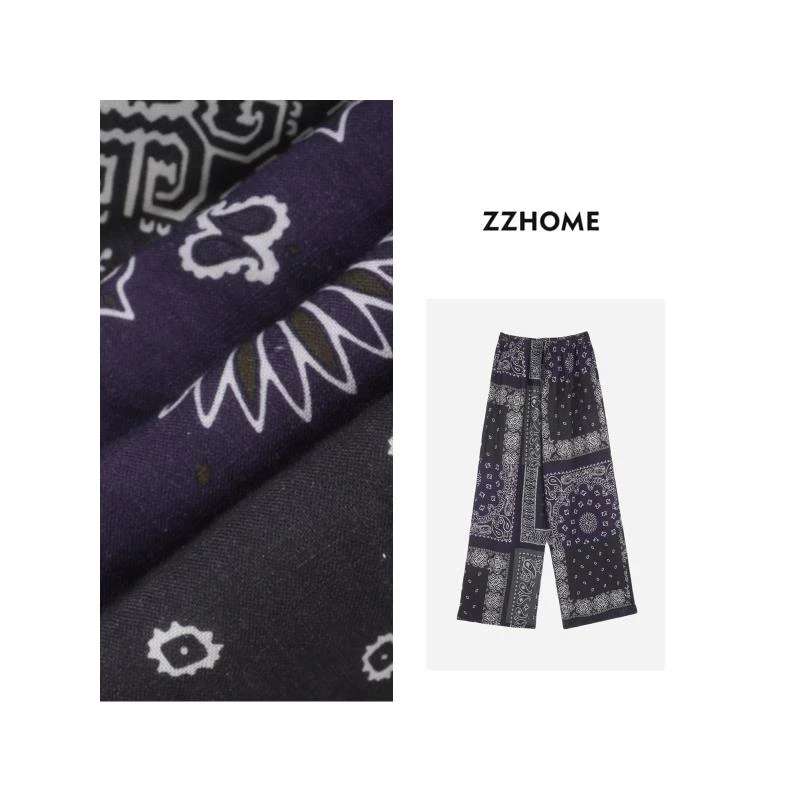 ZOZO HOME ｜纹理之美反序图腾十字纹空气裤q170911p