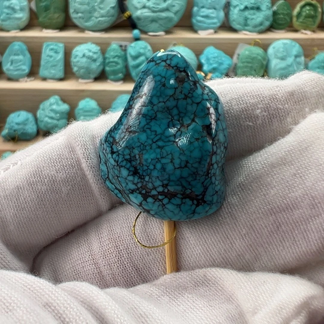 未镶嵌绿松石随形 23.4mm