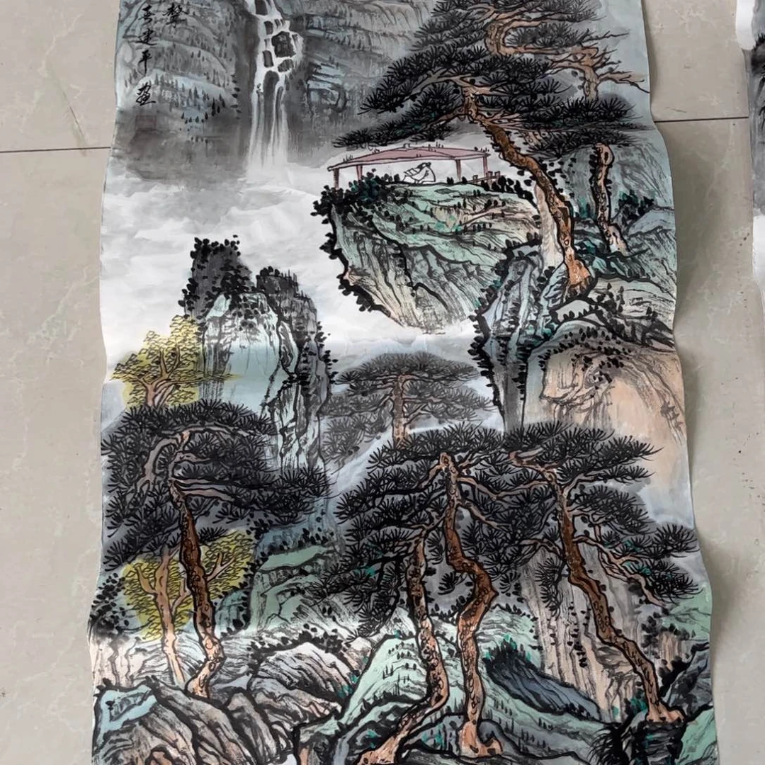 国画ZH精品手绘单幅任发