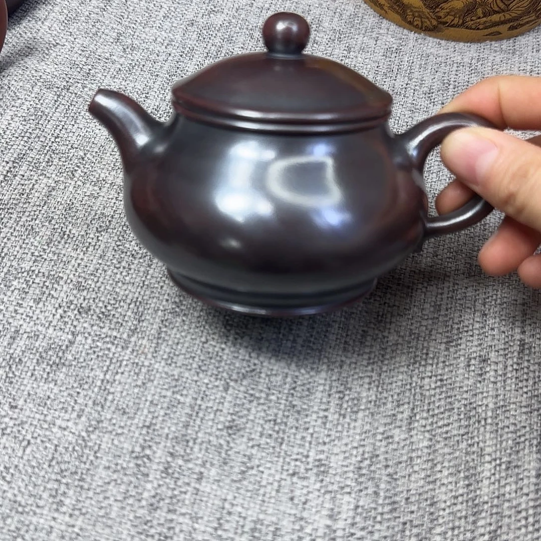 紫砂茶壶民间手艺人全手工制作