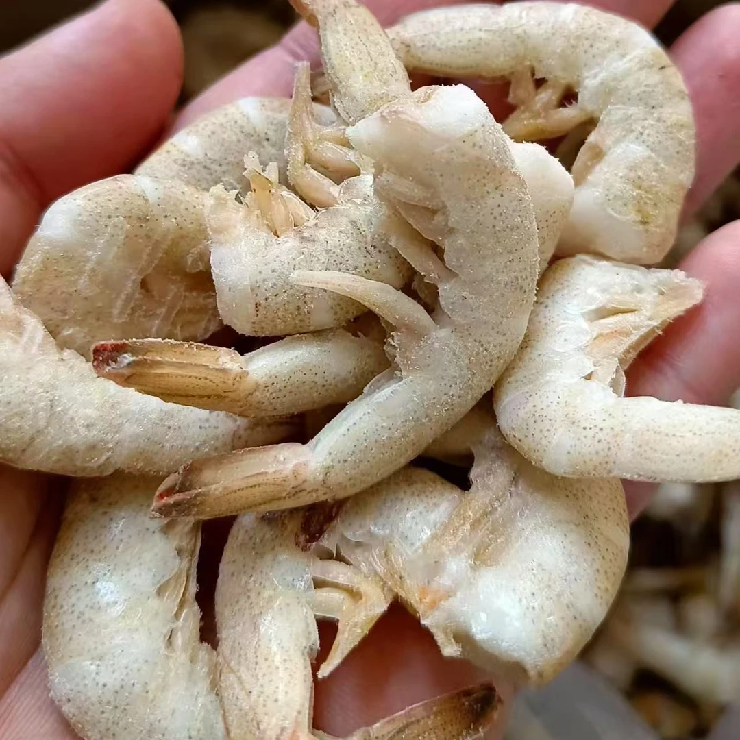 去头羊毛虾尾新鲜鲜活速冻去头羊毛虾小白虾海捕新鲜爆炒3斤/盒