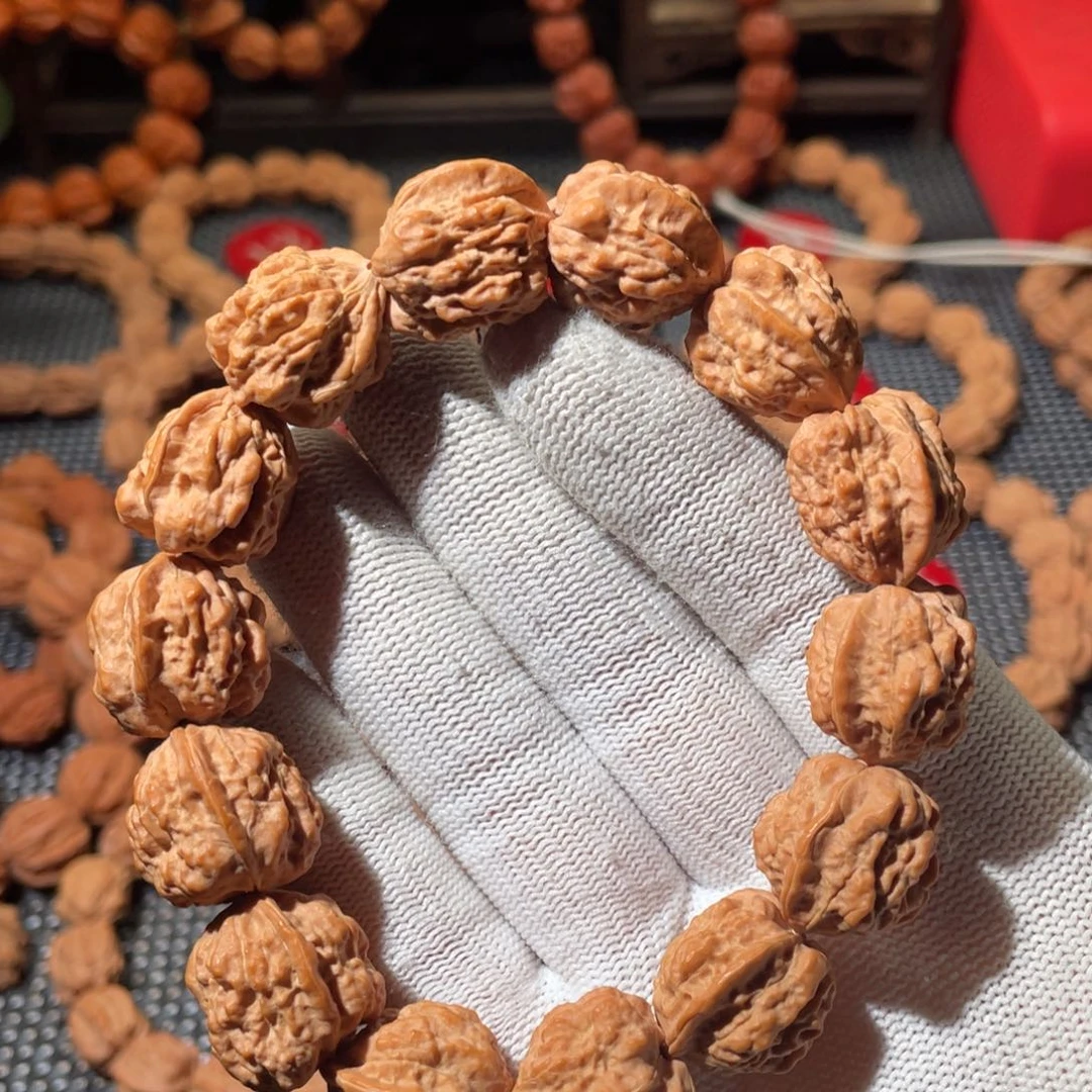 黑****手串文玩核桃嵩山蛤蟆头异形体验款