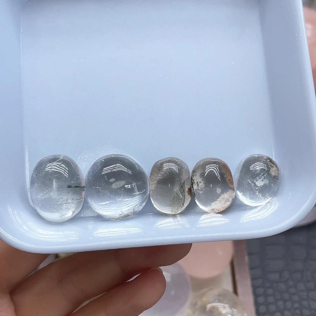 水晶珠宝半成品未镶嵌60幽灵蛋面无裂