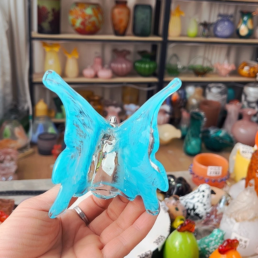 蝴蝶家悦琉璃工艺品